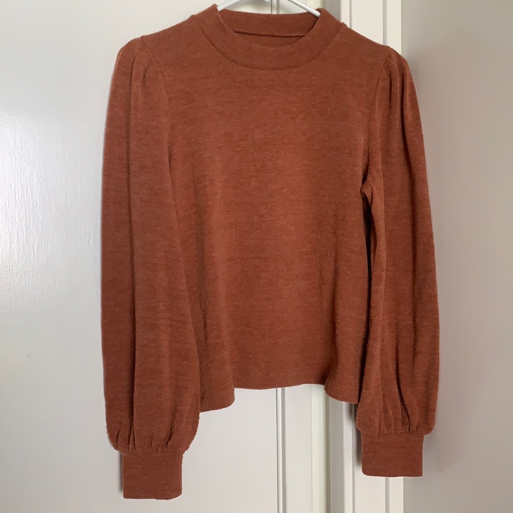 Madewell Balloon Sleeve Sweater